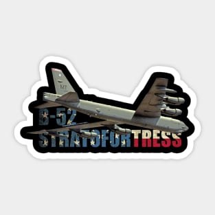 B-52 stratofortress Bomber Airplane Sticker